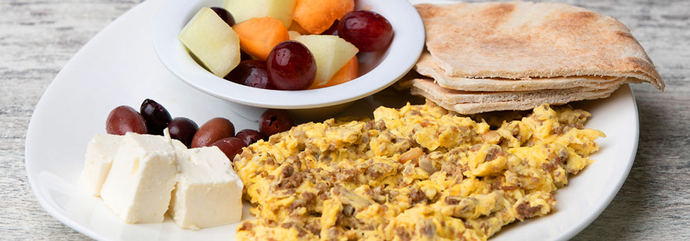 Hush-Wee & Eggs served at Juno Beach Cafe