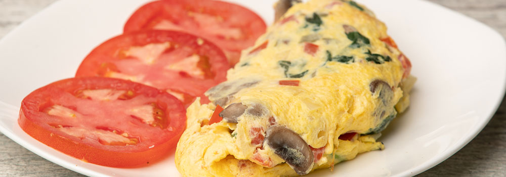 JBC Omelettes served at Juno Beach Cafe