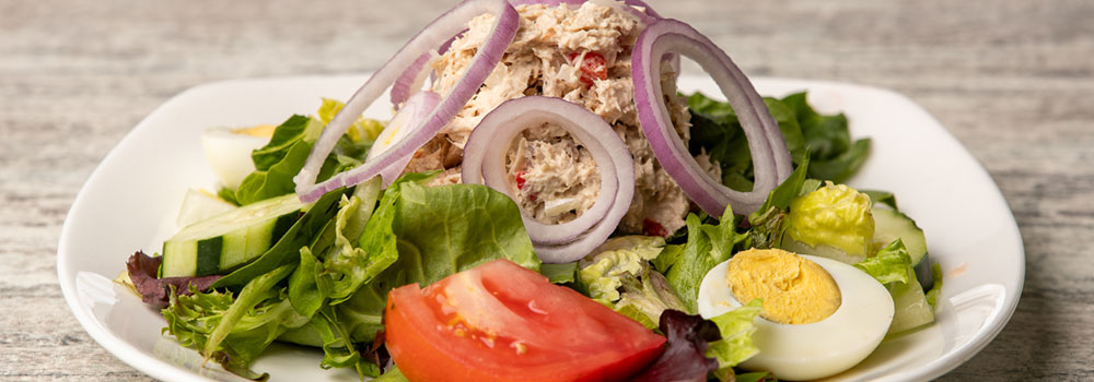 Tuna Salad Platter served at Juno Beach Cafe